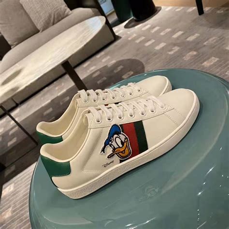 gucci sneakers donald duck|ace x donald duck shoes.